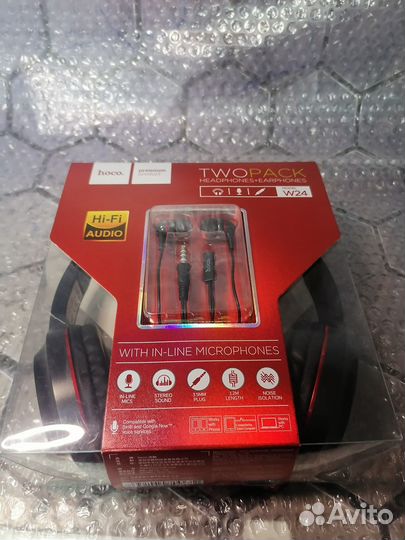 Наушники Hoco W24