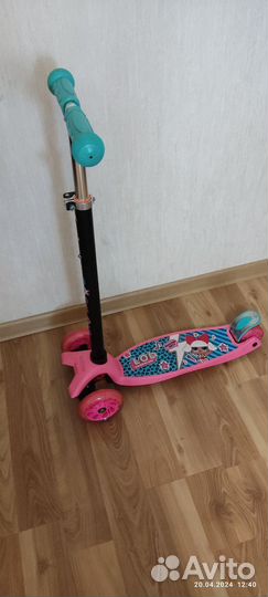 Самокат детский трехколесный 1Toy