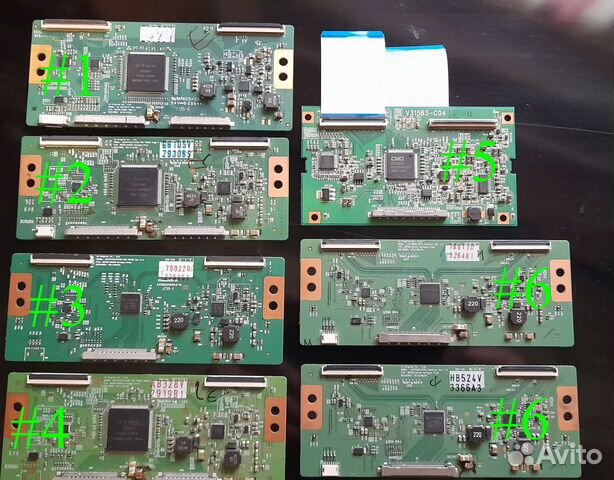 T-CON's в ассортименте(платы от матриц ЖК-TV)