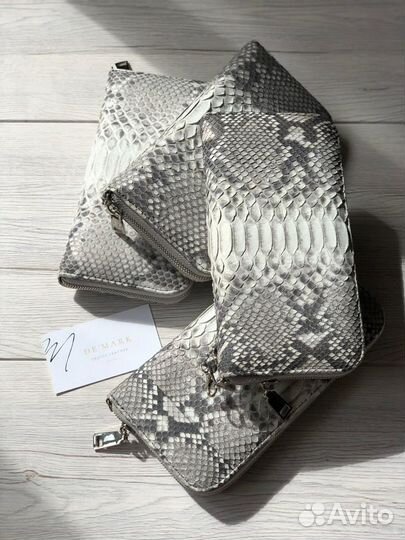 Кошелек из кожи питона