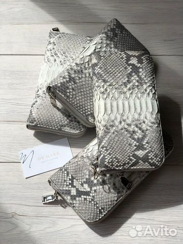 Кошелек из кожи питона