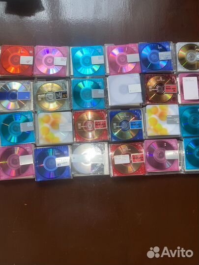 Минидиски 74,80 минут Sony,Maxell,Tdk,Victor