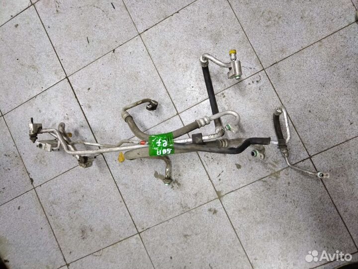 Hyundai sonata ef трубки кондиционера