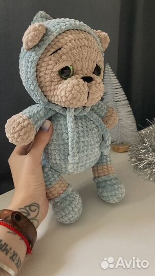 Плюшевый мишка ручной работы
