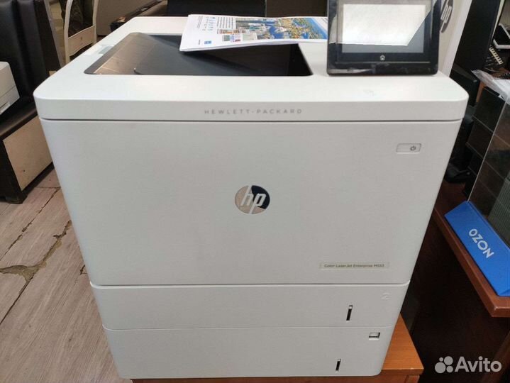 Цветной Принтер А4 Hp lj Enterprise M553x WiFi