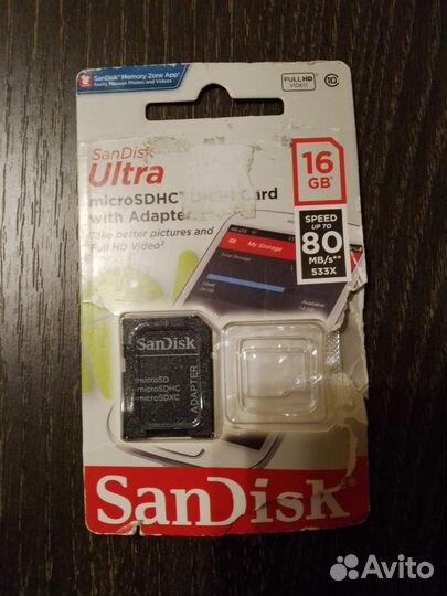 Адаптер для карты памяти microSD-SD