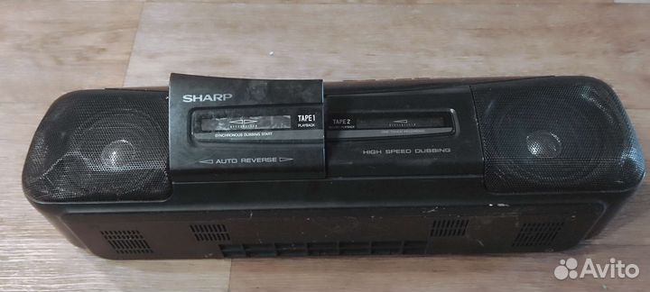 Магнитофон sharp wq-294ht(bk)