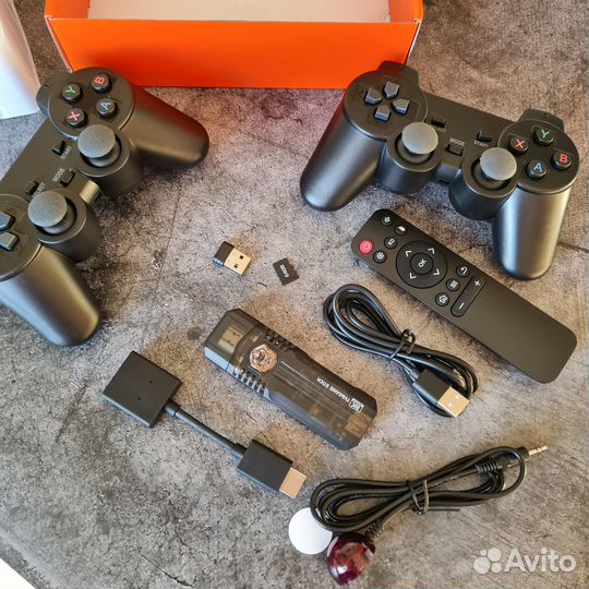 Игровая консоль 2в1 game BOX+Android TV