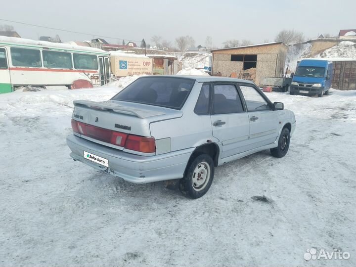 ВАЗ 2115 Samara 1.5 МТ, 2001, 111 111 км