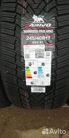 Arivo Winmaster ProX ARW3 225/45 R17 и 245/40 R17 95V