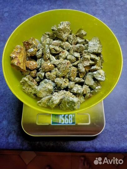 Кусочки пирита для поделок