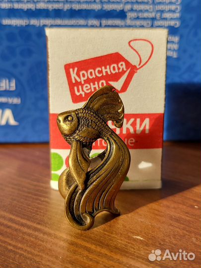 Золотая рыбка бронза