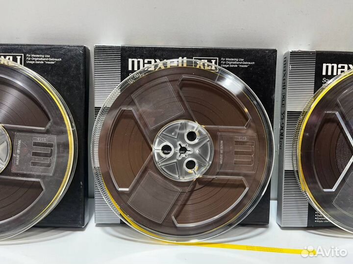 Maxell XL 35-90B Катушка пластик с лентой 18 см Ja