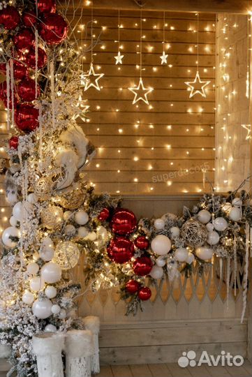 Новогоднее оформление интерьера