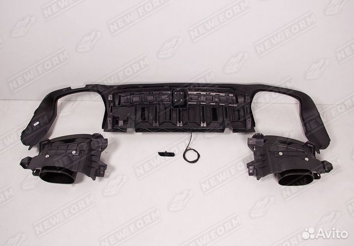 Диффузор насадки Brabus Mercedes E class W213