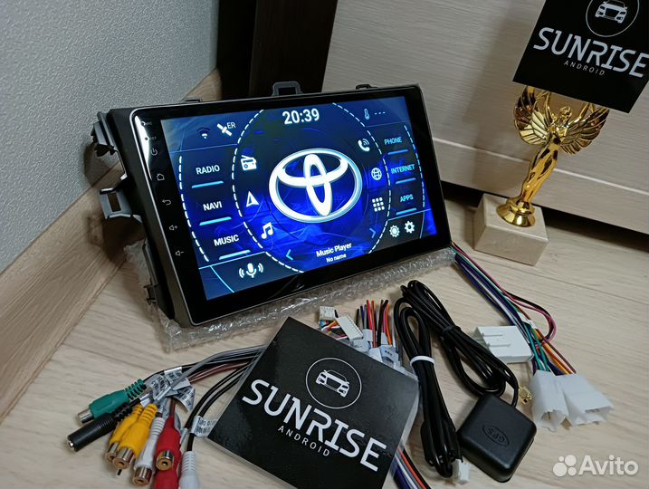 Магнитола Toyota Corolla 150 Android IPS экран