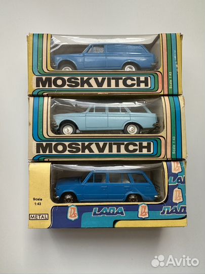 Модели автомобилей СССР 1:43