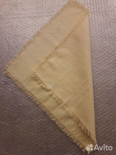 Салфетки сервировочные лен СССР,ручная работа