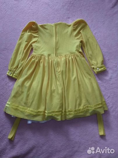 Вещи на девочку 4-7 лет пакетом)