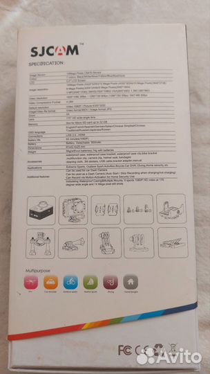 Экшн камера sjcam SJ5000 wifi