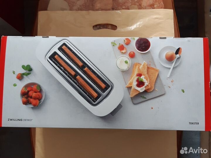 Тостер с подставкой для булочек enfinigy zwilling