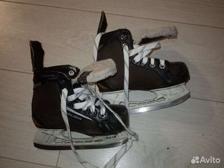Хоккейные коньки bauer детские 28р