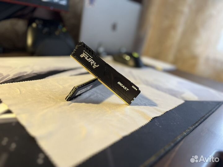 Оперативная память Kingston fury Beast Black