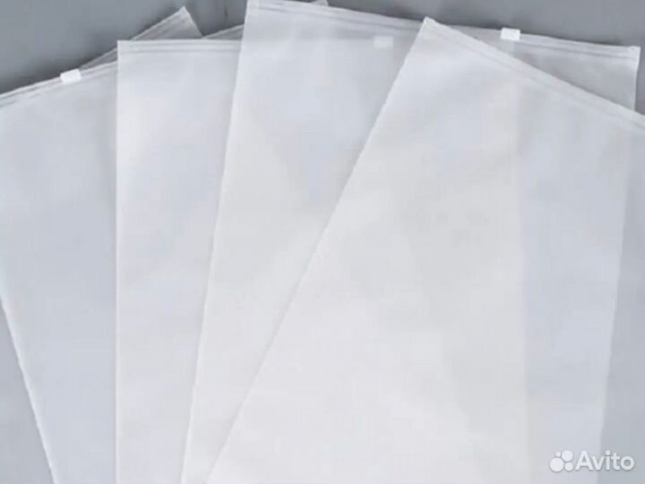 Пакеты ZIP-lock матовые с бегунком 25*30