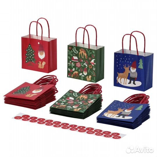 Упаковка подарков Икеа (IKEA) vinter 2021