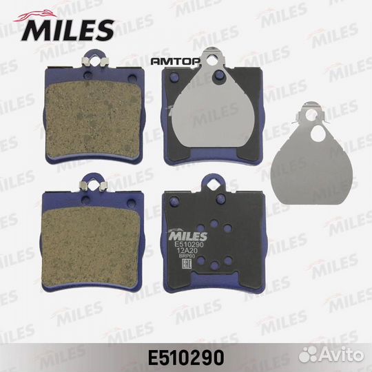 Miles E510290 E510290 miles Колодки тормозные задн