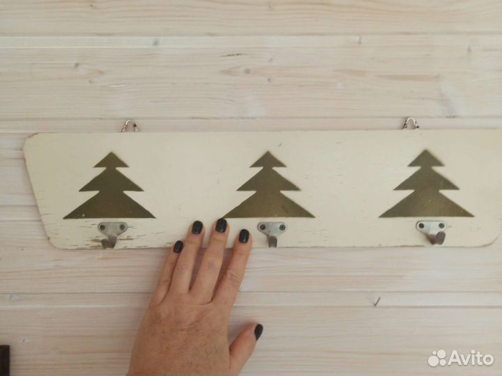 Подвесная ретро вешалка