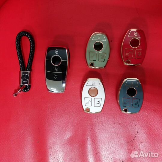 Мерседес чехол на ключ брелок