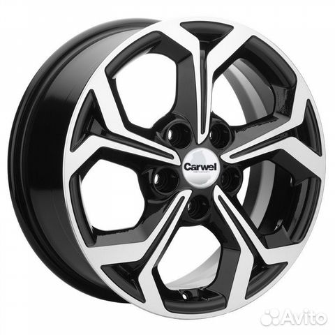 Диск литой Carwel Цада 6.5x16 5x114.3 ET46 DIA67.1
