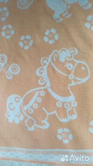 Одеяло байковое детское плед