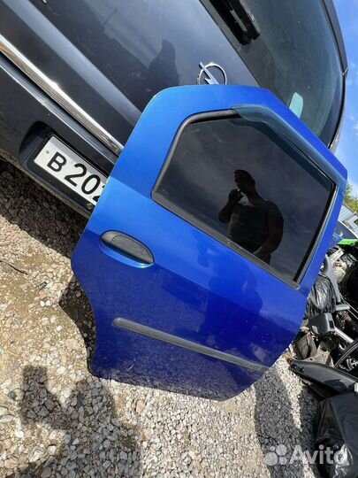 Дверь задняя правая renault logan 1 рено логан 1