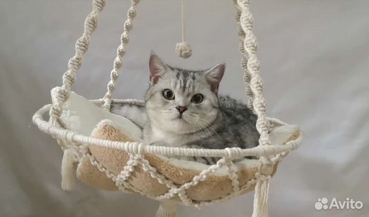 Подвесная лежанка для кошек