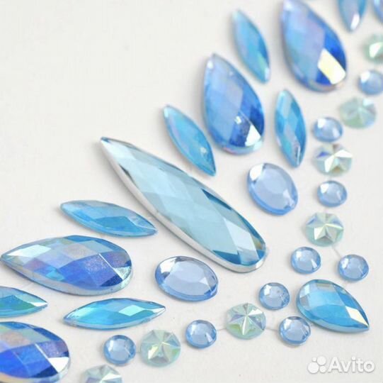 Стразы украшение для лица на лицо