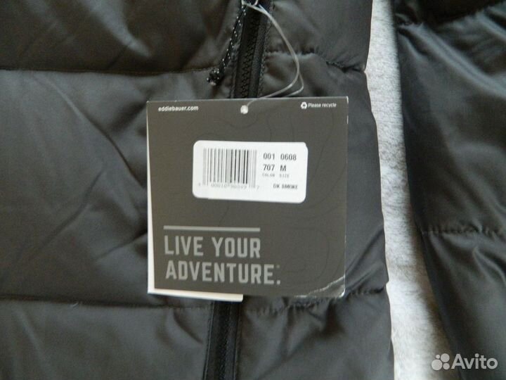 Новый пуховик Eddie Bauer оригинал