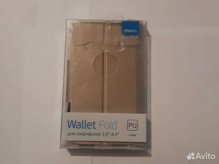Чехол подставка deppa universal wallet 3.5