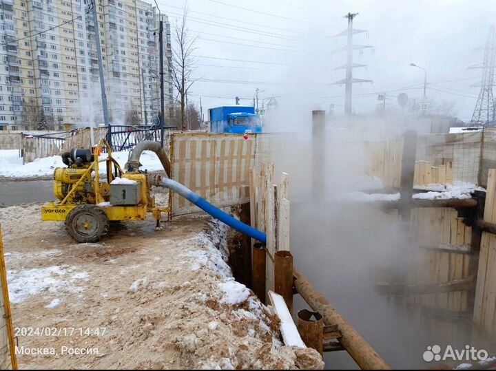 Аренда насосов (мотопомпа )