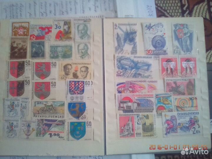 Марки почтовые набор СССР