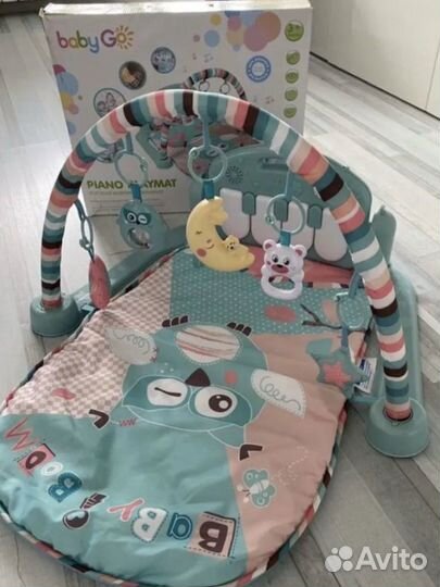 Развивающий коврик с пианино