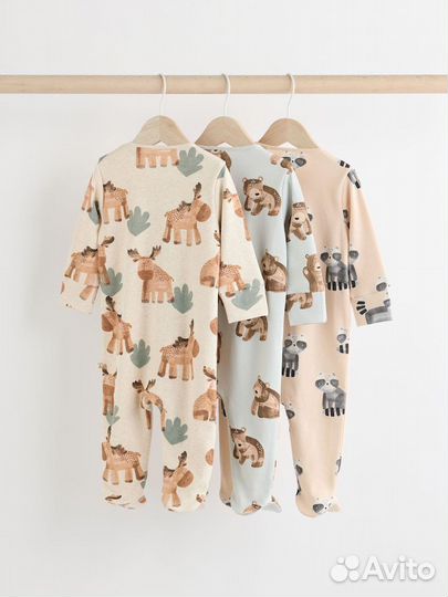 Новые слипы Next 9-12(80), 12-18(86) 3 шт