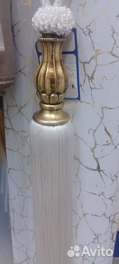 Кисть, декор для штор