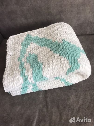 Плед детский плюшевый