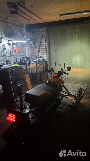 Мини снегоход