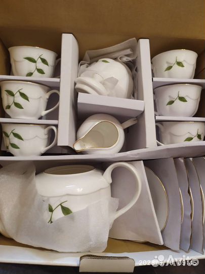 Сервиз чайный новый