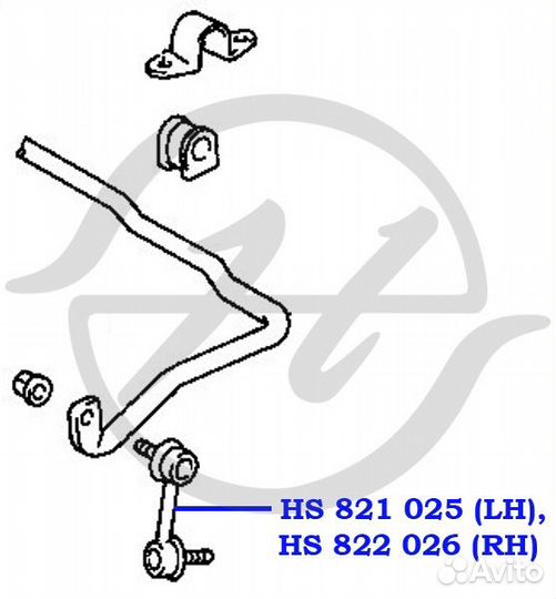 Тяга стабил. лев