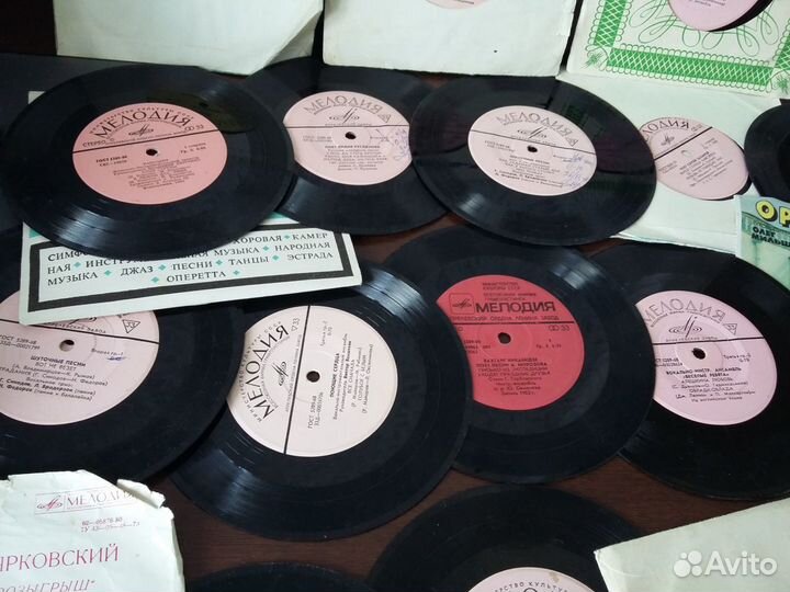 Виниловые пластинки СССР
