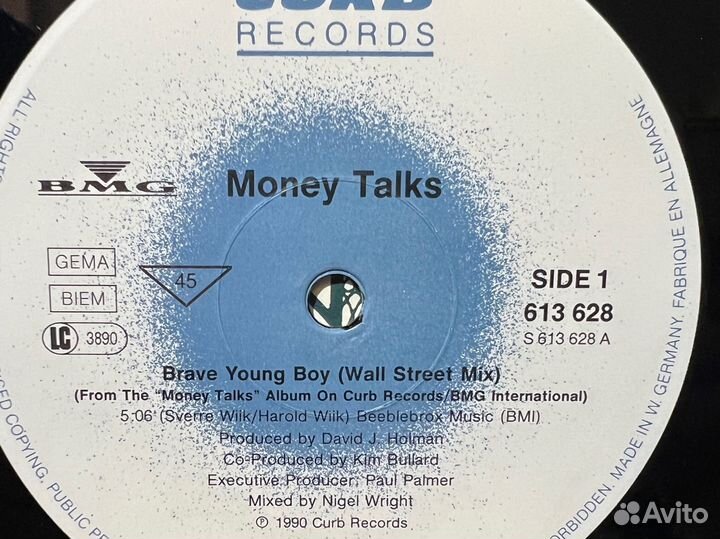 Money Talks - Brave Young Boy 1990